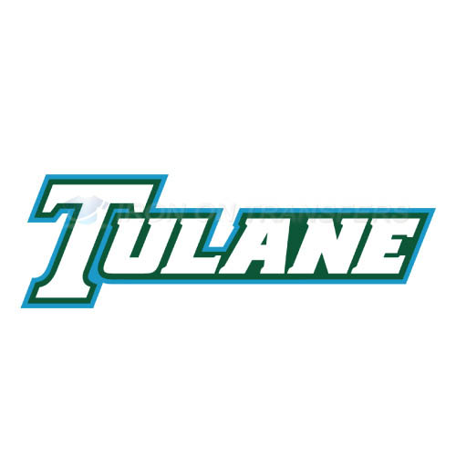 Tulane Green Wave Iron-on Stickers (Heat Transfers)NO.6609